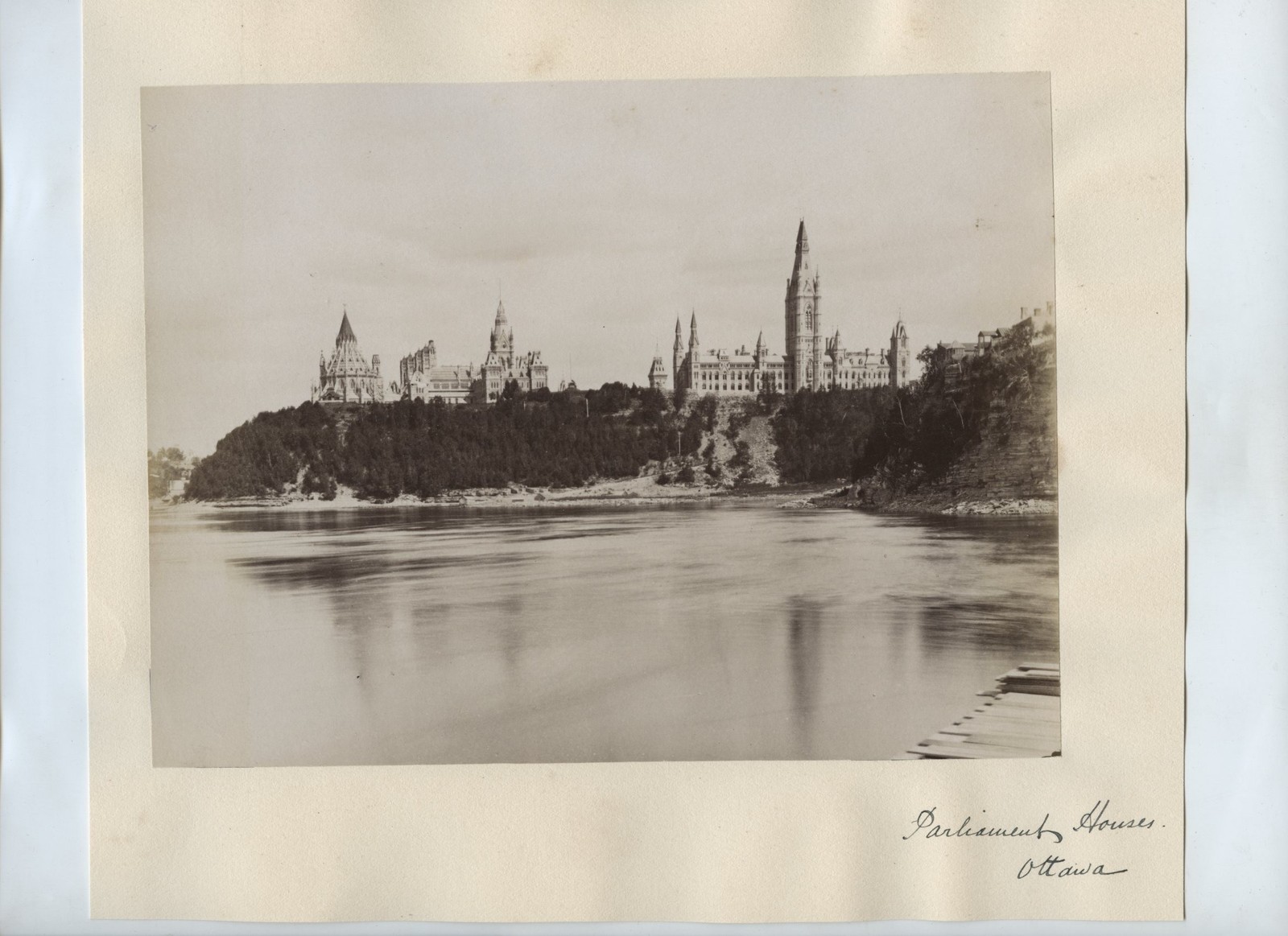 Parliament House Ottawa Canada c1880s Photo