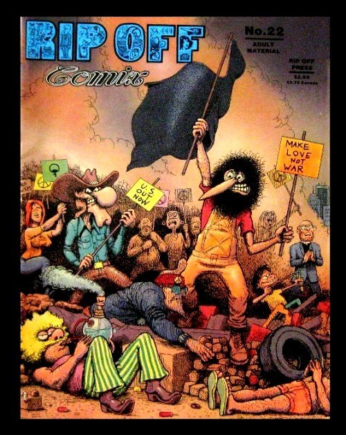 RIP OFF COMIX #22, (1977) MAR 1989, FREAK BROTHERS, WONDER WART-HOG, UNDERGROUND
