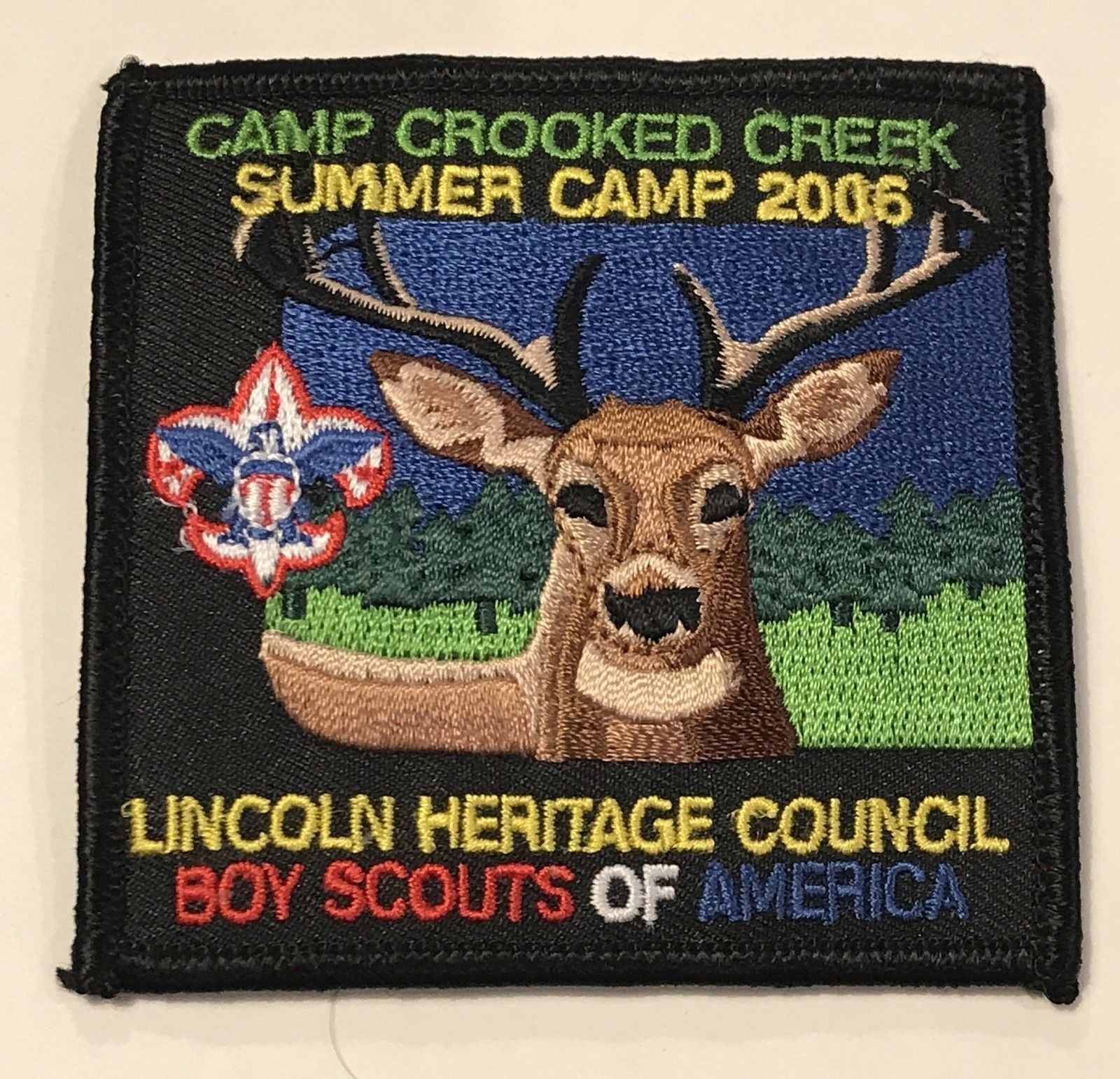 2006 Camp Crooked Creek PAtch Kentuckey MC1 2006 Camp Crooked Creek PAtch Kentuckey MC1