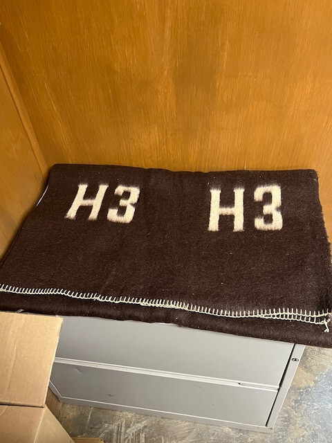 Bulgarian Officer’s Wool Blanket, Used. Bulgarian Officer’s Wool Blanket, Used.