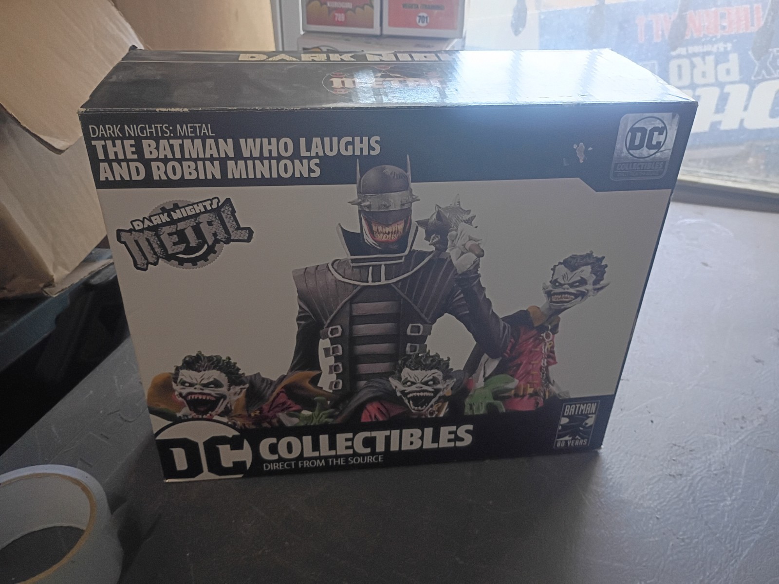 DC Collectibles Dark Nights Batman Who Laughs and Robin Minions  