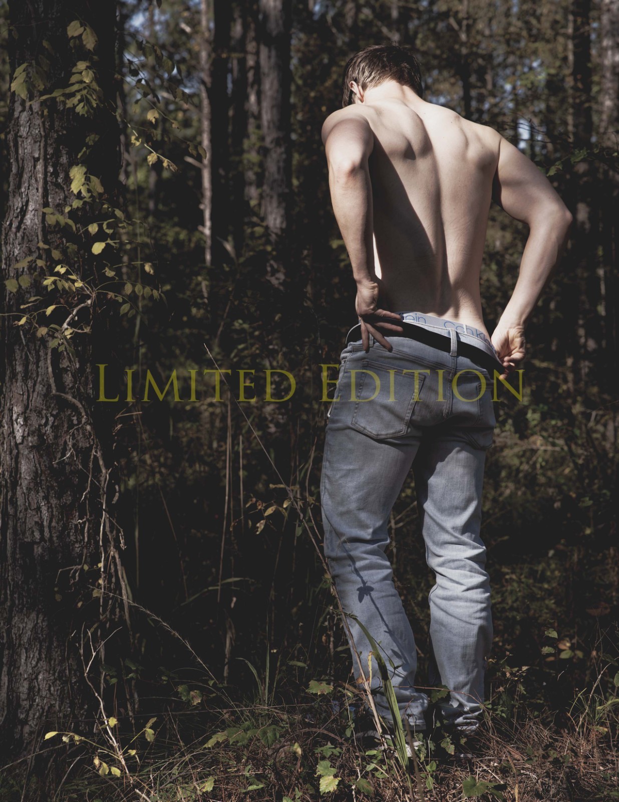 Handsome Male Nude Physique Gay Men Limited Edition Photo 8.5x11 SP