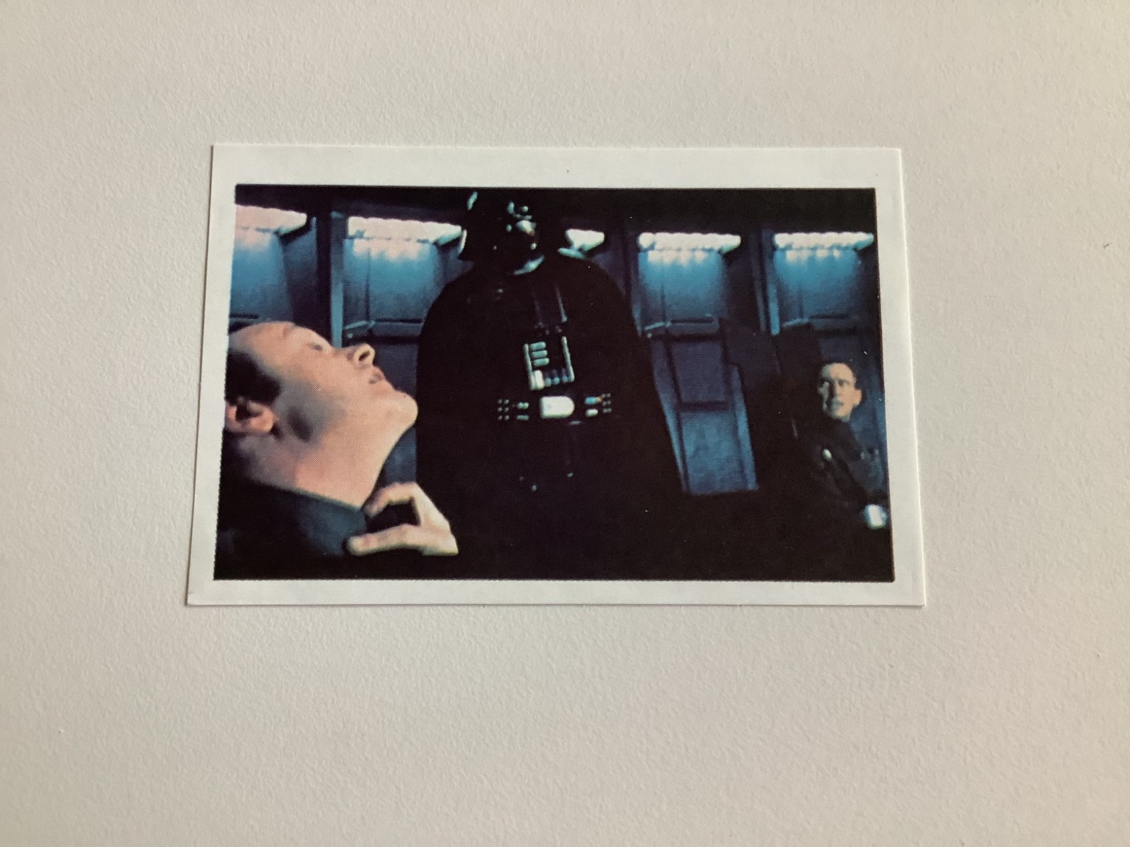 1977 PACOSA DOS BARCELONA STAR WARS DARTH VADER ROOKIE CARD CHOKE HOLD #66 NM