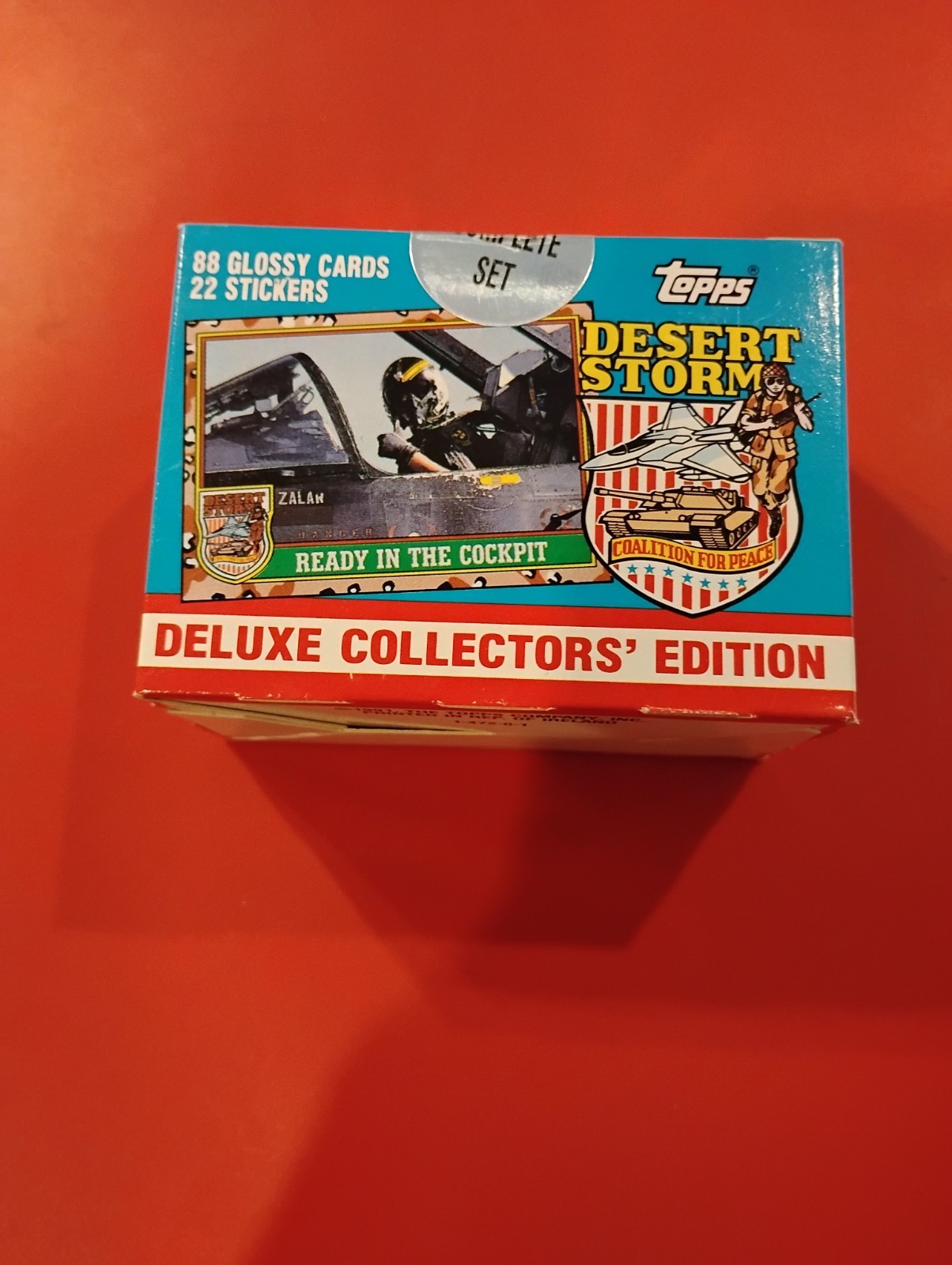 1991 Topps tiffany Desert Storm complete set/Deluxe Collectors Edition 88 Cards 1991 Topps tiffany Desert Storm complete set/Deluxe Collectors Edition 88 Cards