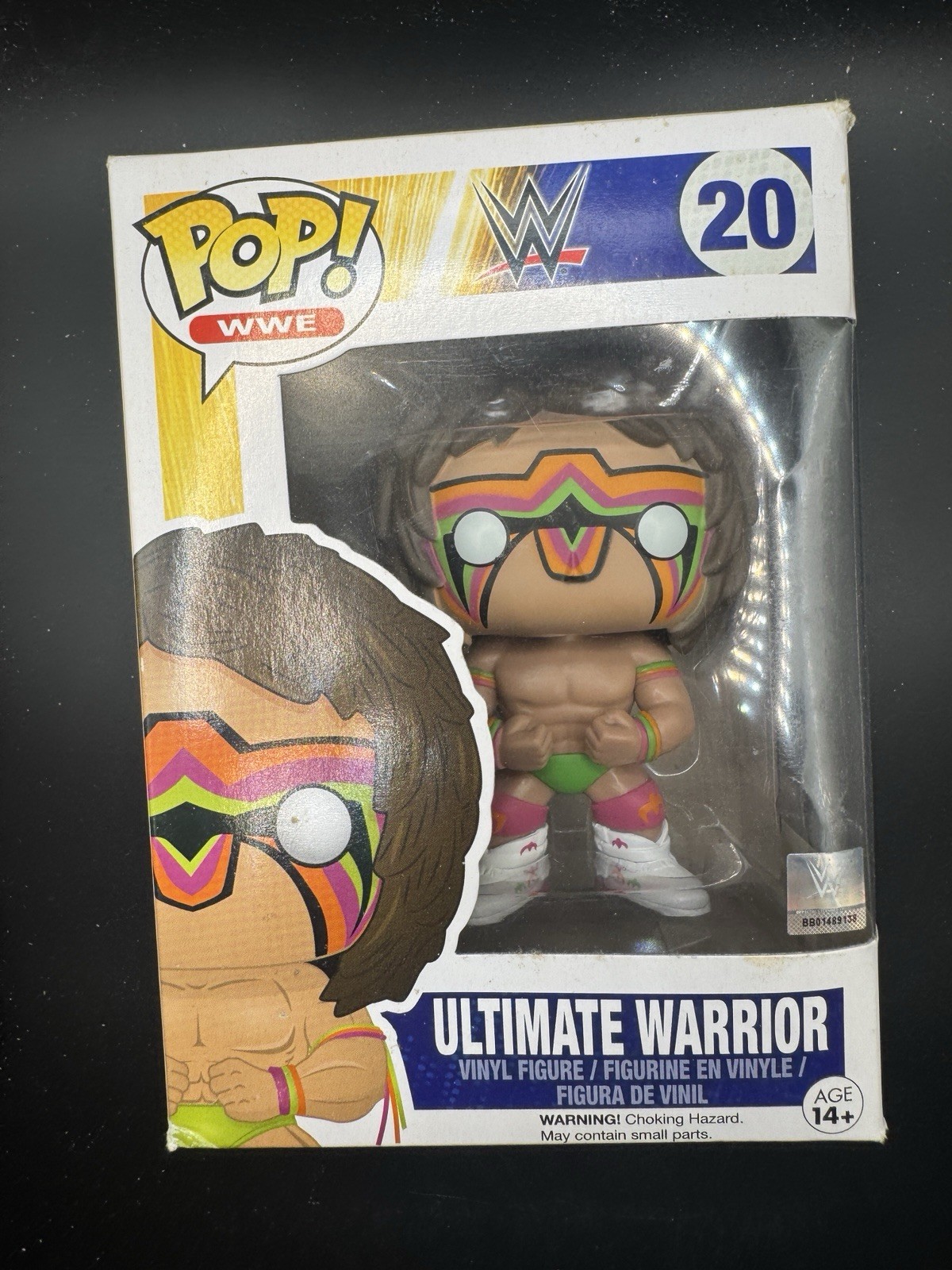 Funko Pop Vinyl: WWE - Ultimate Warrior #20 BOX DAMAGE