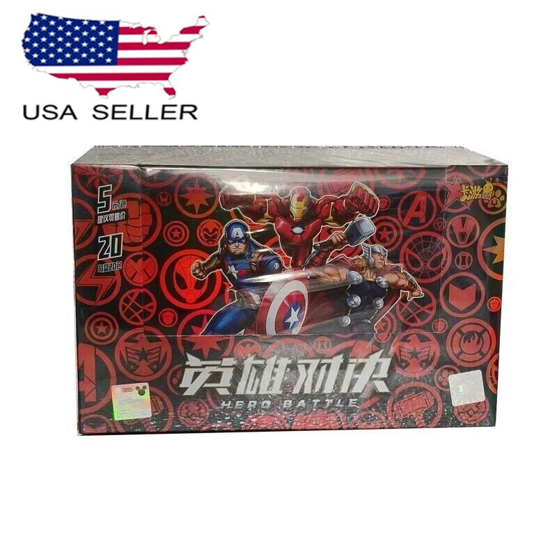Kayou Marvel Hero Battle Series 2 Red Discontinued RARE 20Pack Box NOT WEISS US