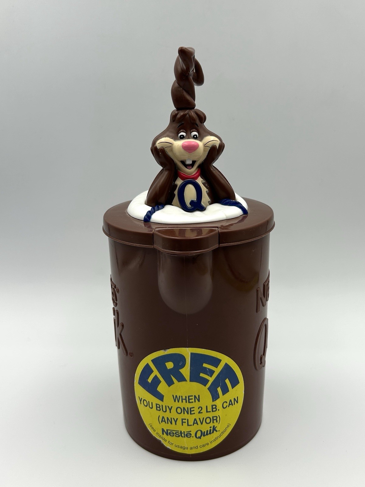 1992 Nestle Quik Bunny Chocolate Milk Maker Pitcher Vintage With Instructions 1992 Nestle Quik Bunny Chocolate Milk Maker Pitcher Vintage With Instructions