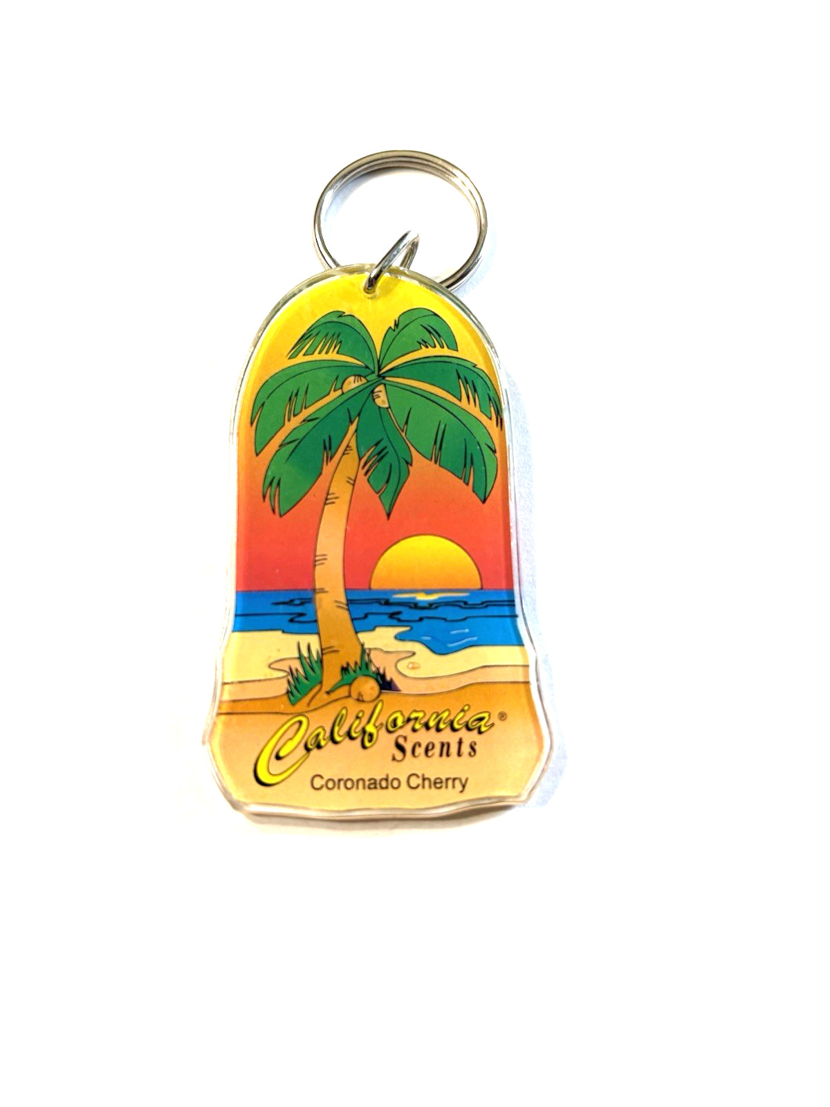 California Scents Coronado Cherry Palm Tree Keychain