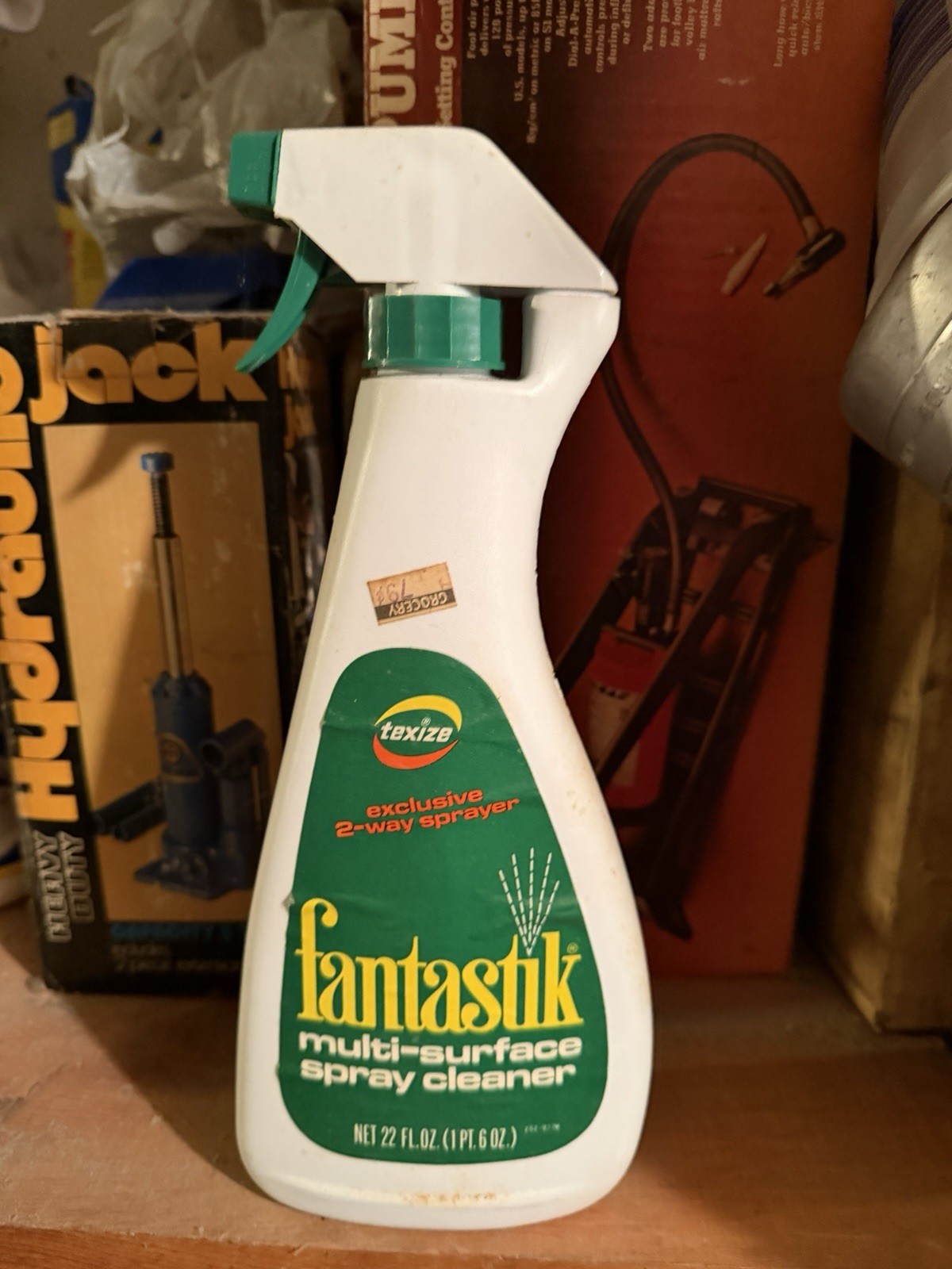 NOS Vintage 1983 Full Bottle Fantastik Spray All Purpose Cleaner Unused NOS Vintage 1983 Full Bottle Fantastik Spray All Purpose Cleaner Unused