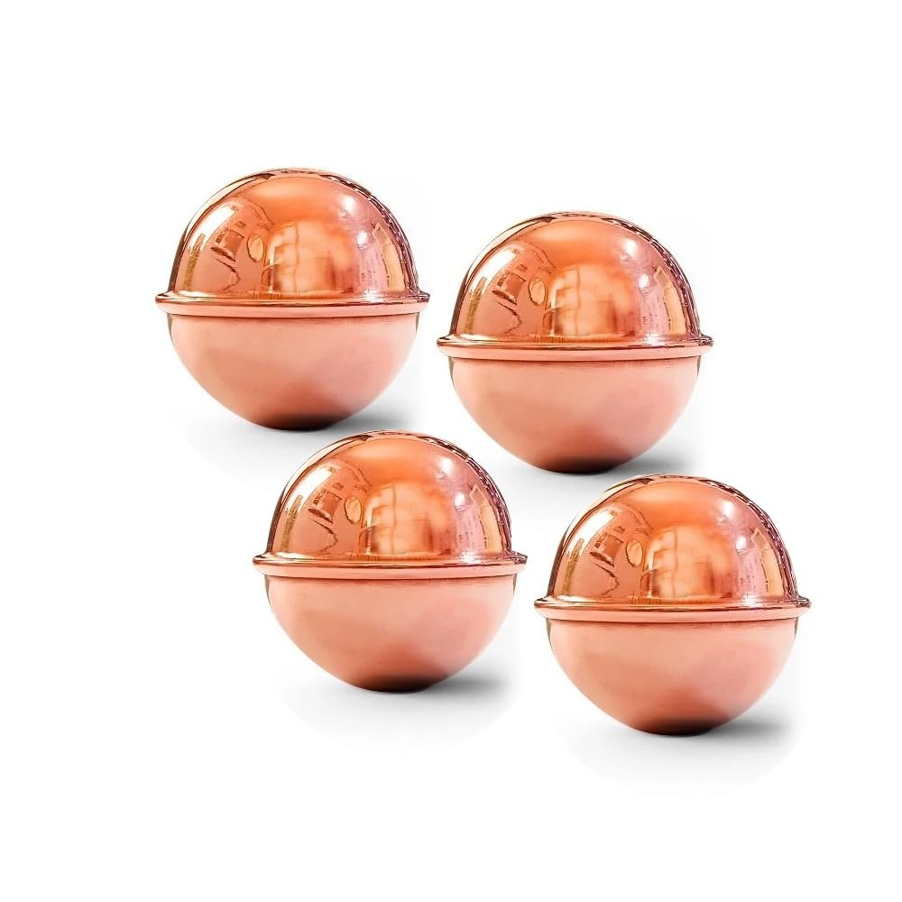 Ayurvedic Pure Copper Water Purification Balls | Pack Of 4 | Ayurvedic Pure Copper Water Purification Balls | Pack Of 4 |