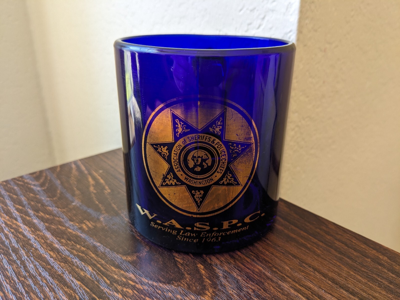 Vintage WASPC Washington Association Of Sheriffs Police Chiefs Coffee Cup Mug Vintage WASPC Washington Association Of Sheriffs Police Chiefs Coffee Cup Mug