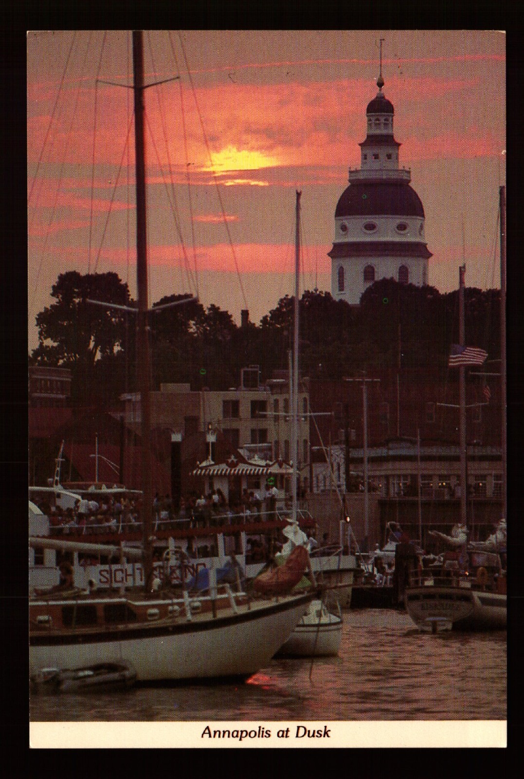 POSTCARD : MARYLAND - ANNAPOLIS MD - STATE CAPITOL BUILDING