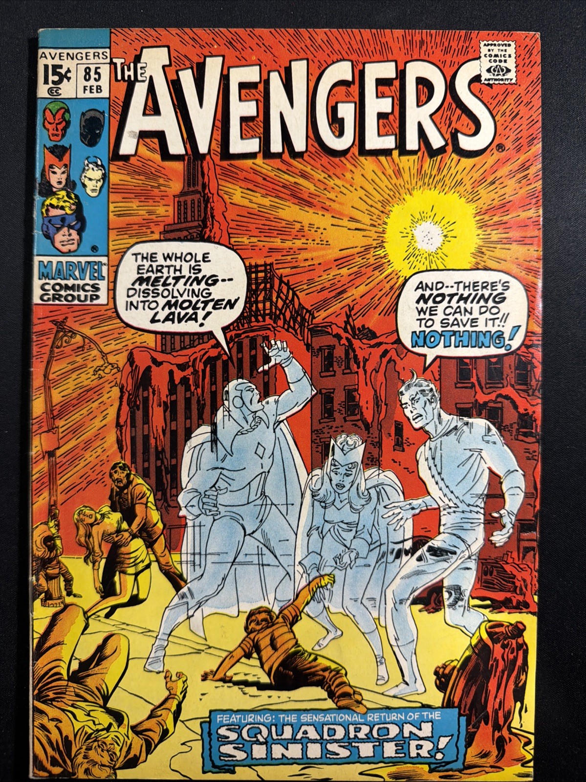 Avengers #85 1971 Marvel Comics Bronze Age 1st Print Fine *A5