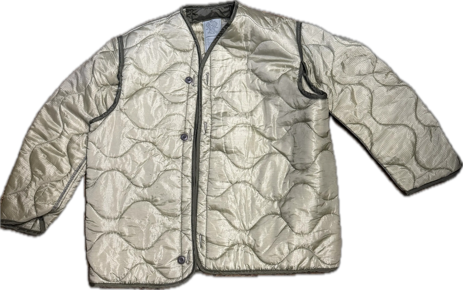 USGI Medium Vintage OD M65 Cold Weather Field Jacket Liner