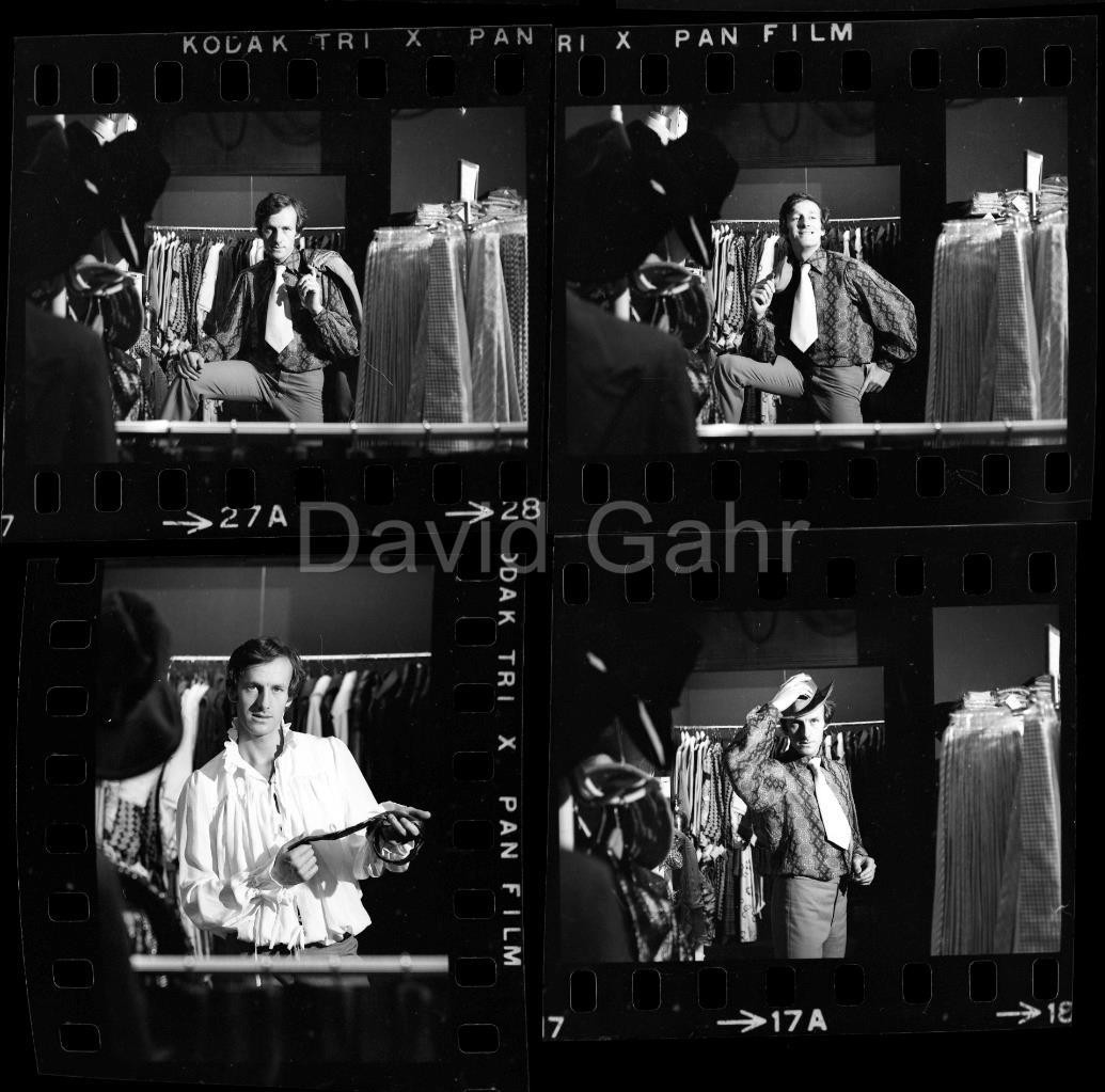 \'68 Michael Fish Peacock Revolution Fashion Designer 35mm 4 Negative Lot A102
