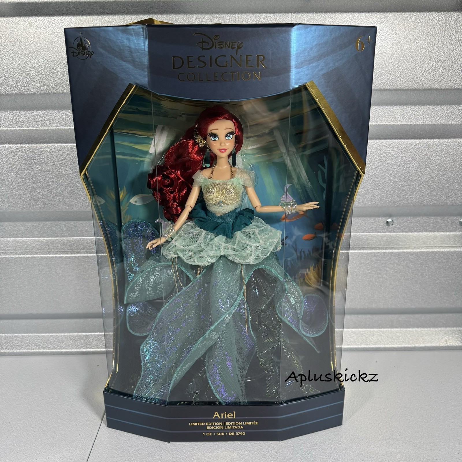 2026 Disney Parks Designer Collection Little Mermaid Ariel LE3790 Doll NEW 2026 Disney Parks Designer Collection Little Mermaid Ariel LE3790 Doll NEW