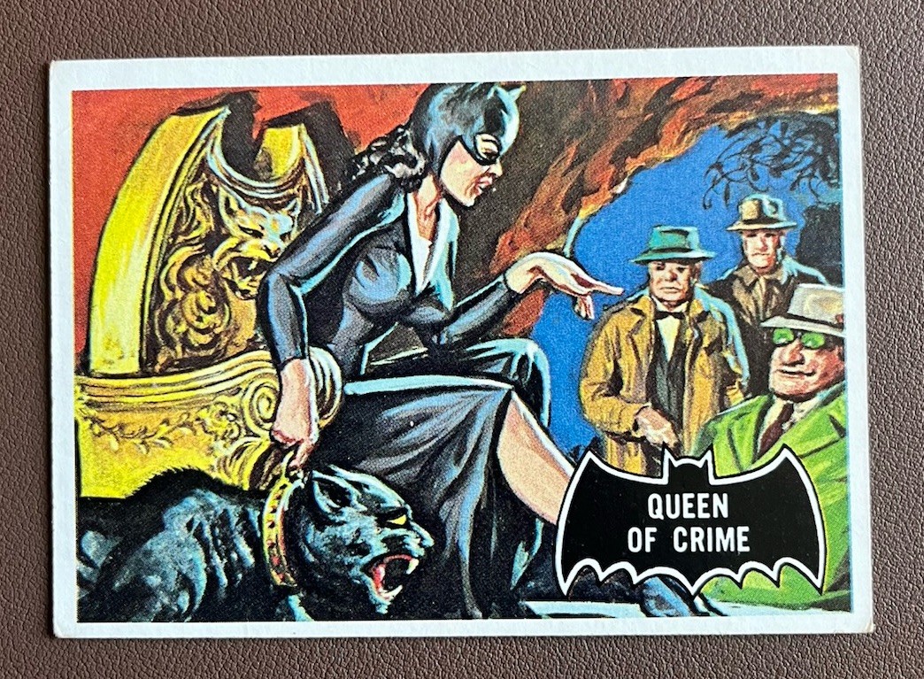 1966 Topps Batman #26 Queen Of Crime Black Bat EX 1966 Topps Batman #26 Queen Of Crime Black Bat EX
