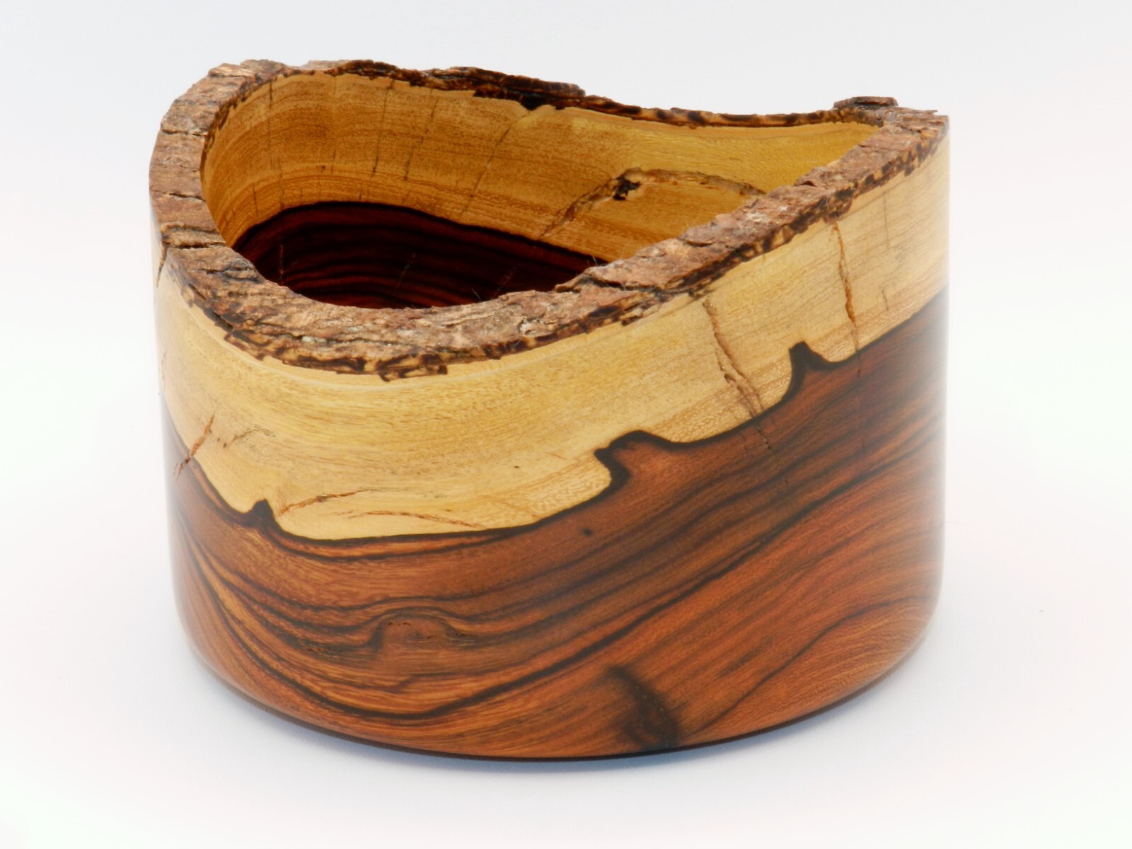 Handmade Sonoran Desert Ironwood Natural Edge Bowl. Stunning Display Piece #103 Handmade Sonoran Desert Ironwood Natural Edge Bowl. Stunning Display Piece #103