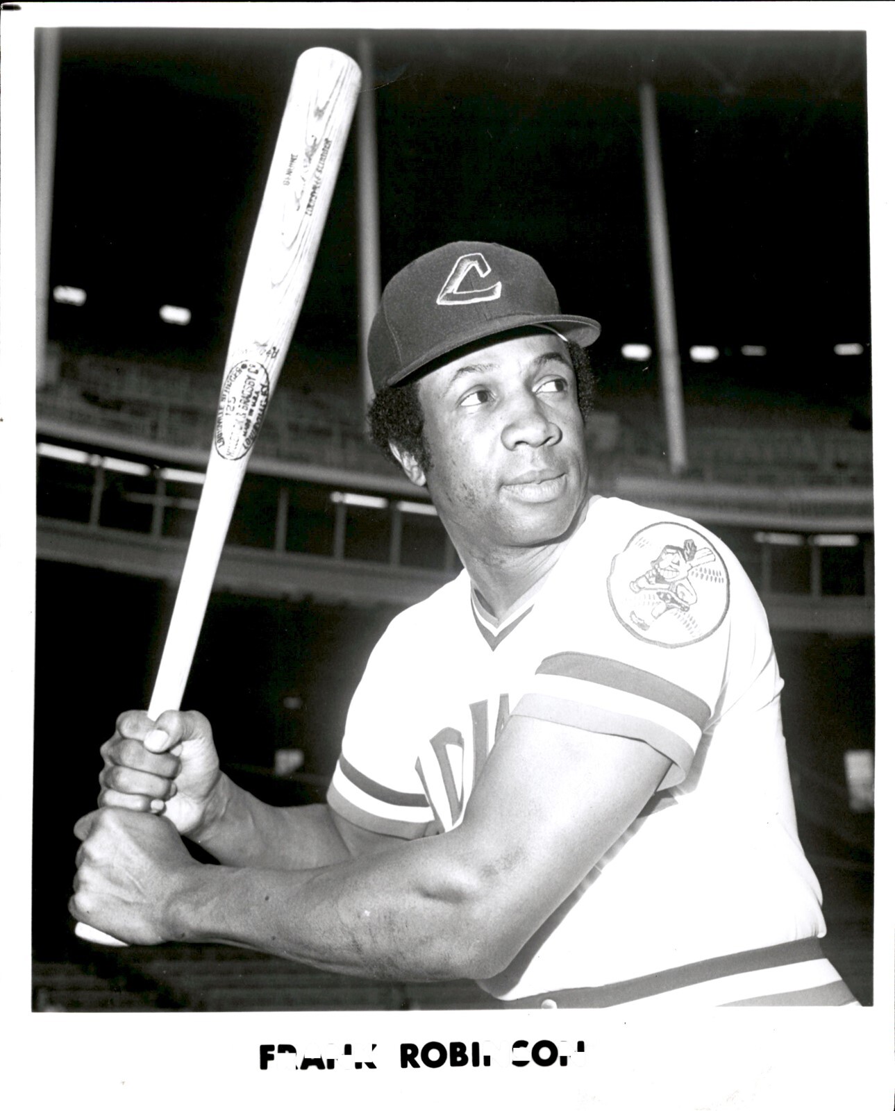PF2 Orig Photo FRANK ROBINSON 1974-76 CLEVELAND INDIANS 14x ALL-STAR HALL FAME PF2 Orig Photo FRANK ROBINSON 1974-76 CLEVELAND INDIANS 14x ALL-STAR HALL FAME
