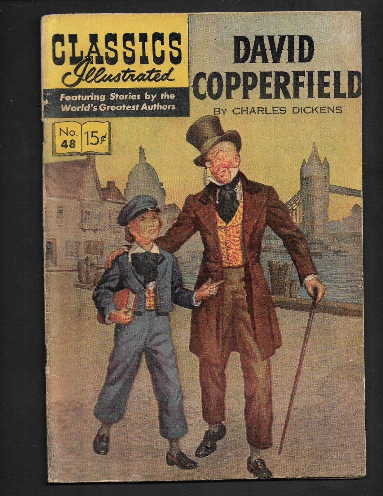 CLASSICS ILLUSTRATED #48 David Copperfield June1948 Charles Dickens FreeShipping CLASSICS ILLUSTRATED #48 David Copperfield June1948 Charles Dickens FreeShipping