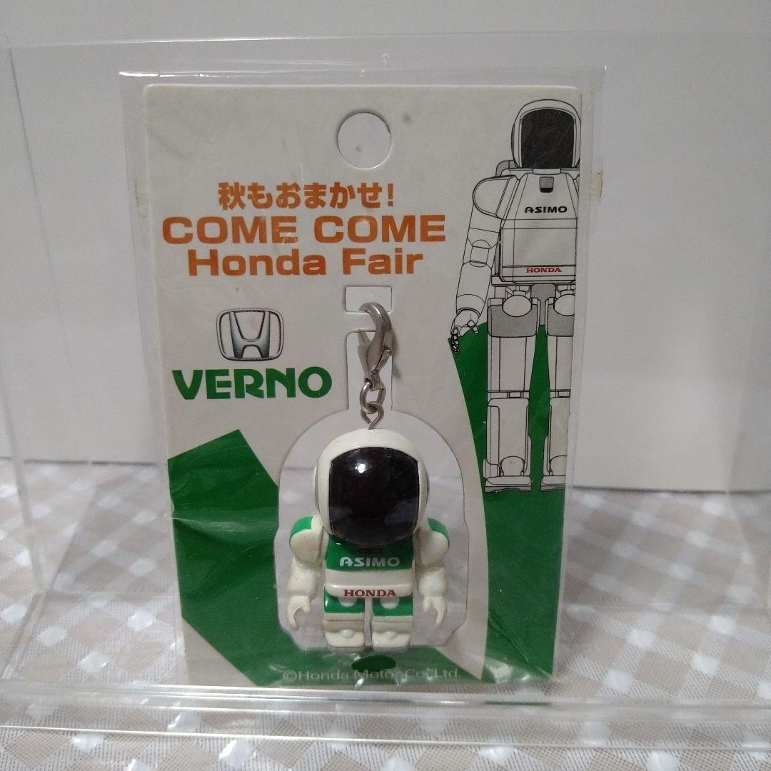 Honda ASIMO PVC Keychain Strap SA08V VERNO Robot Figure Promo Limited from Japan