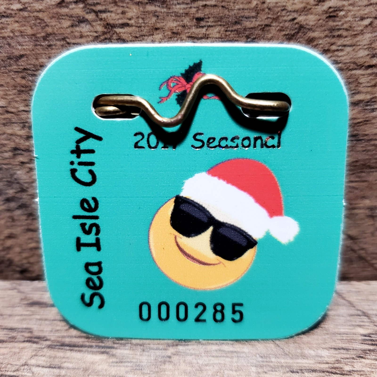 2017 Sea Isle City NJ Seasonal Beach Tag Badge New Jersey 2017 Sea Isle City NJ Seasonal Beach Tag Badge New Jersey