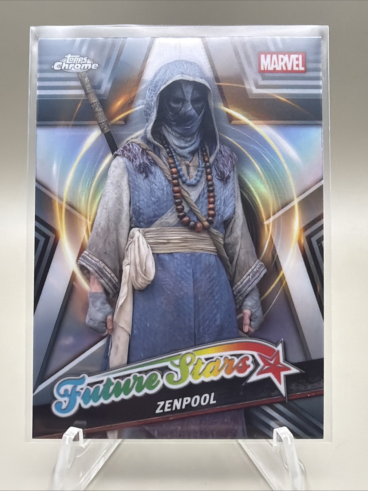 2025 Topps Chrome Deadpool Future Stars Zenpool #FS-10 2025 Topps Chrome Deadpool Future Stars Zenpool #FS-10