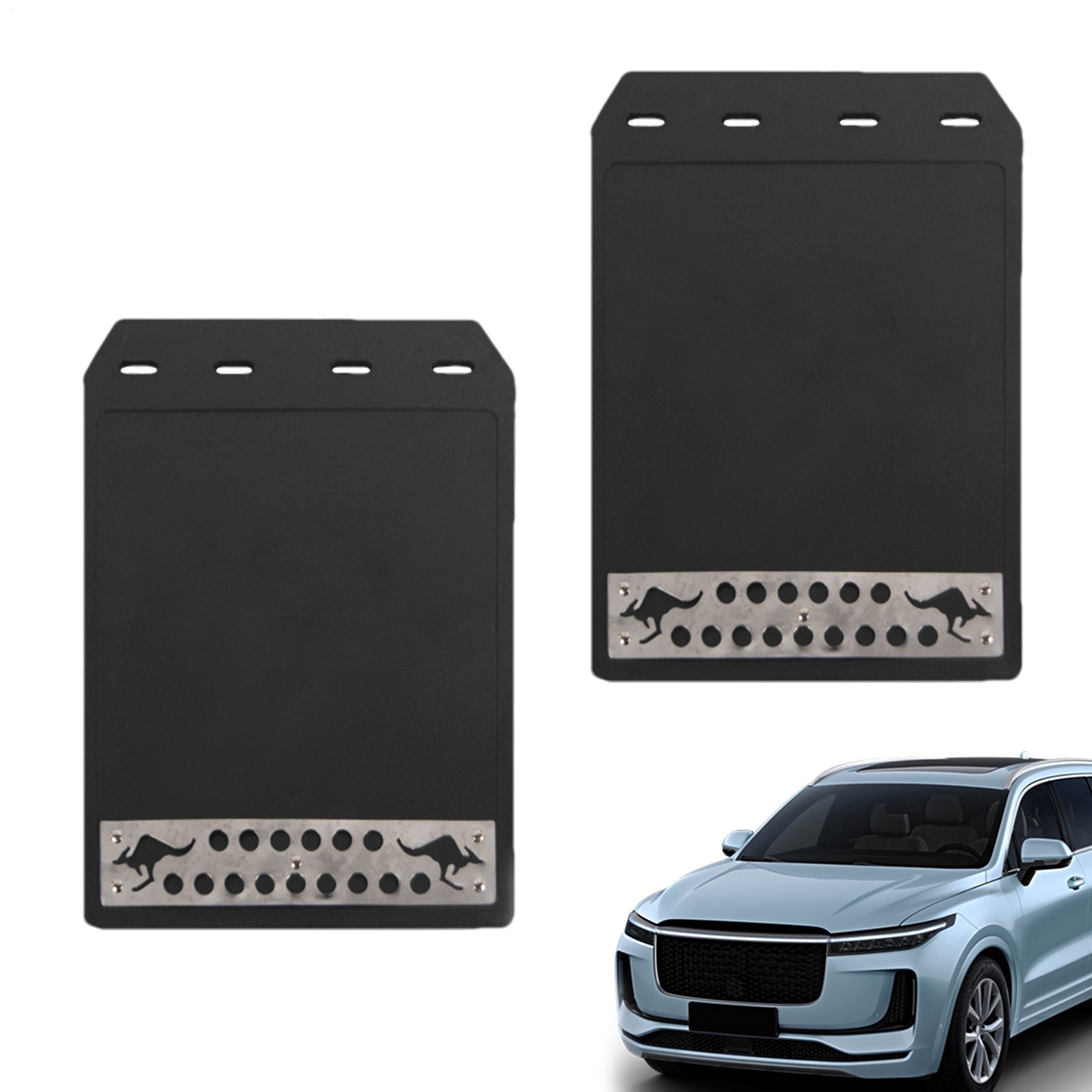 Car Universal Mudguard Pickup Splash Mud Flaps Trucks Heat-Resistant Guards Mud Car Universal Mudguard Pickup Splash Mud Flaps Trucks Heat-Resistant Guards Mud