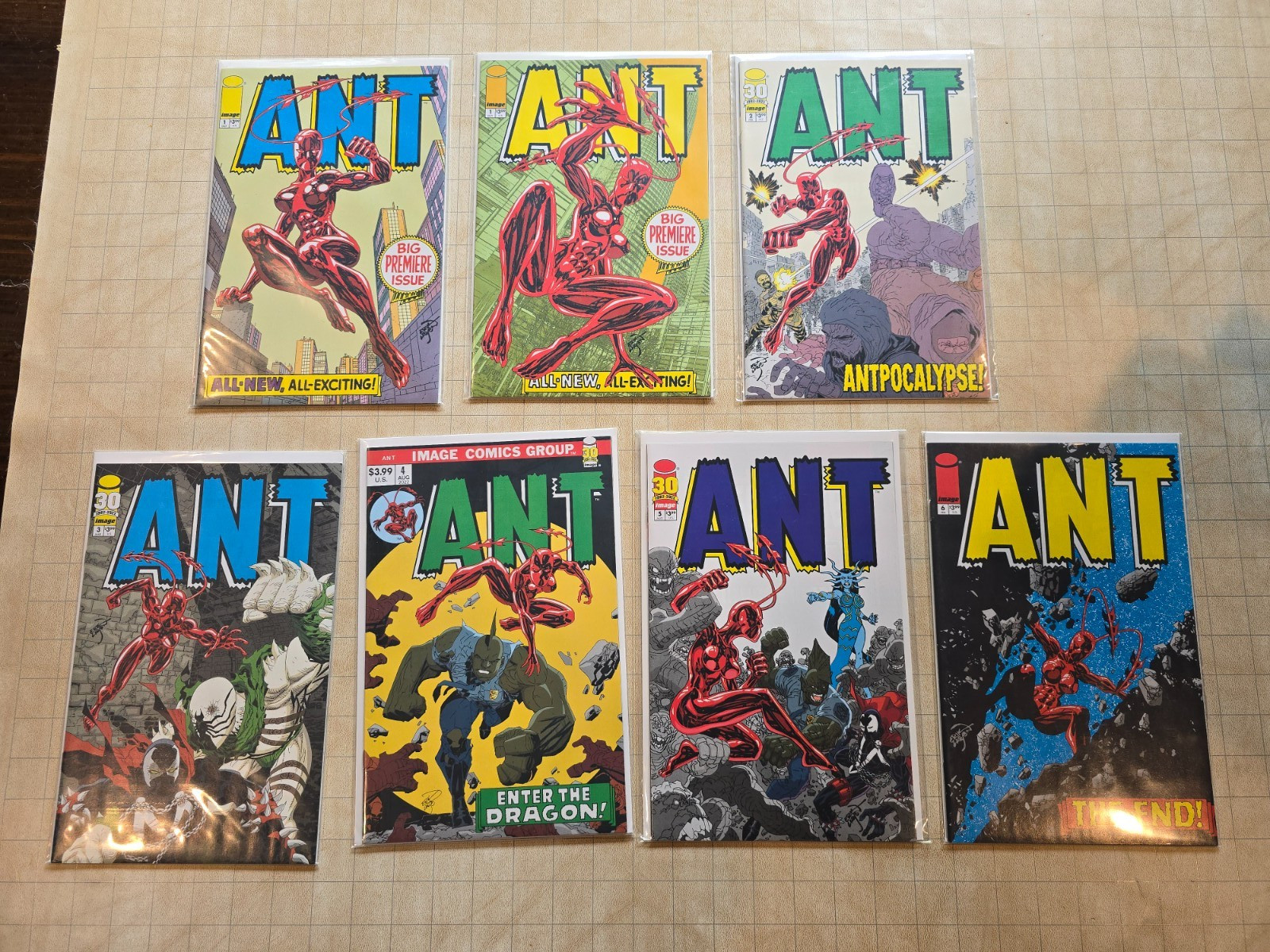 Ant #1-6 Lot (Image Comics Malibu Comics October 2021) Ant #1-6 Lot (Image Comics Malibu Comics October 2021)