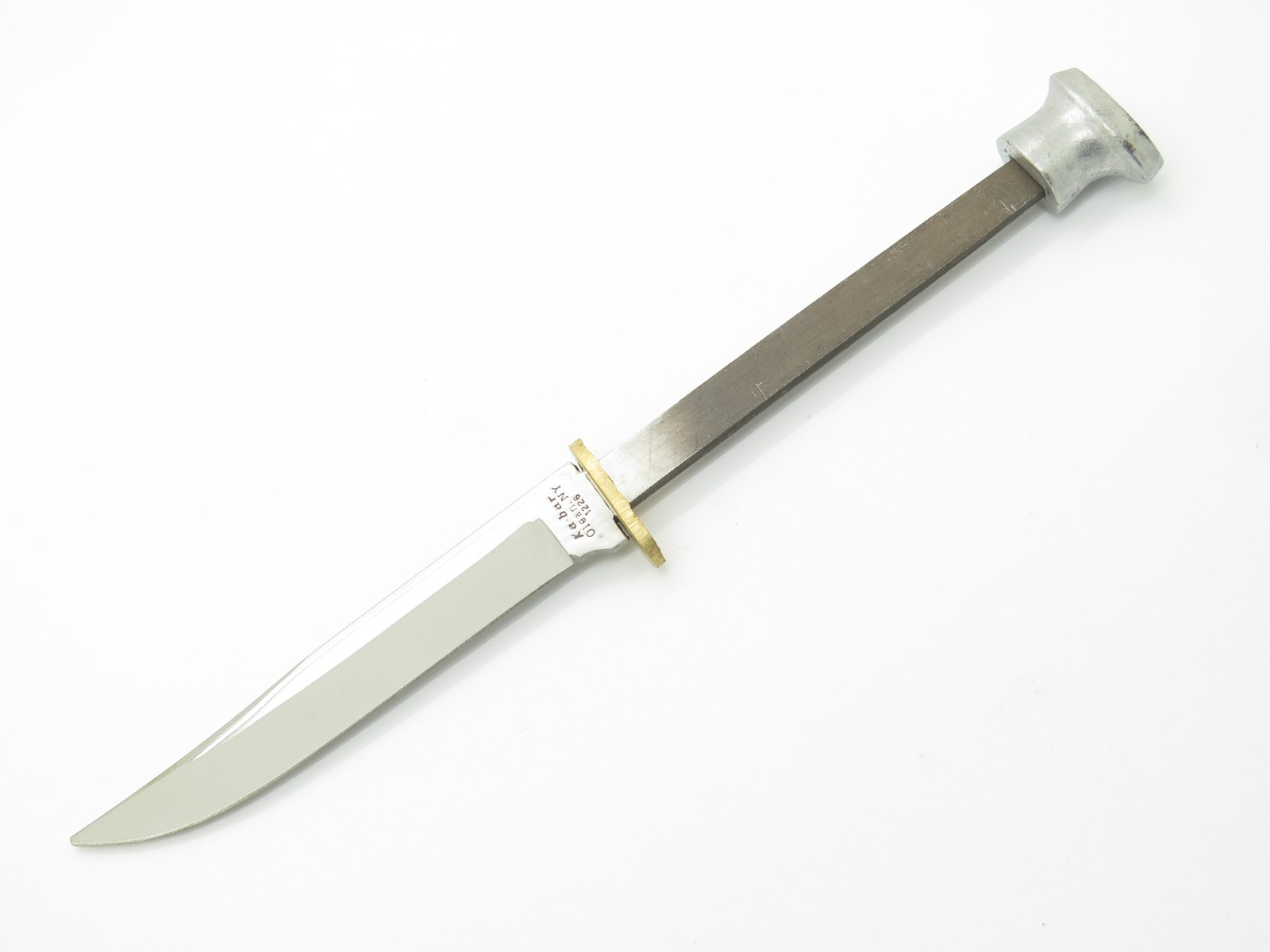 Vtg \'80 Ka-bar Olean 1226 Seki Japan Little Finn Fixed Knife Making Blade Blank