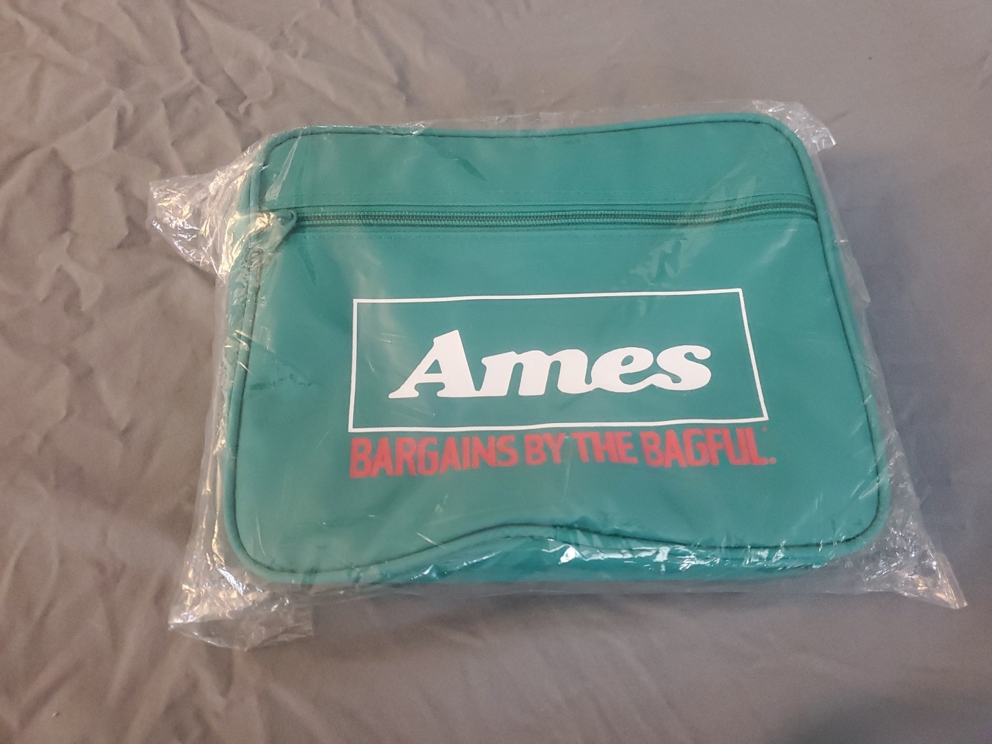 New Vtg Ames Lunch Bag Lunchbox Insulated 80’s/90’s Retail Prop Store Display 