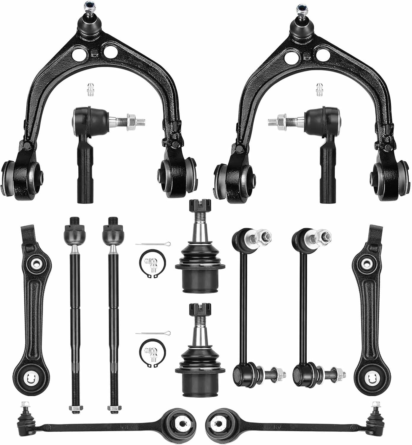 RWD Front Suspension Kit Upper Lower Control Arms Fit for Dodge Challenger Charg RWD Front Suspension Kit Upper Lower Control Arms Fit for Dodge Challenger Charg