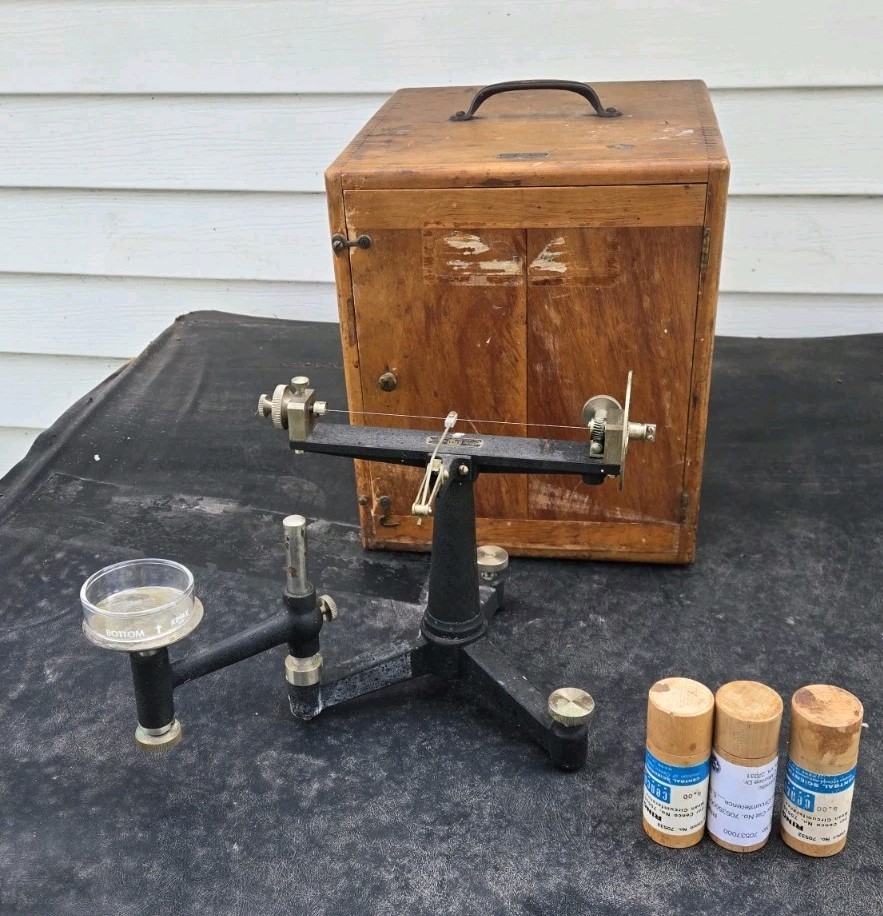 Cenco DuNouy Interfacial Tensiometer Scientific Tool Central Chicago 