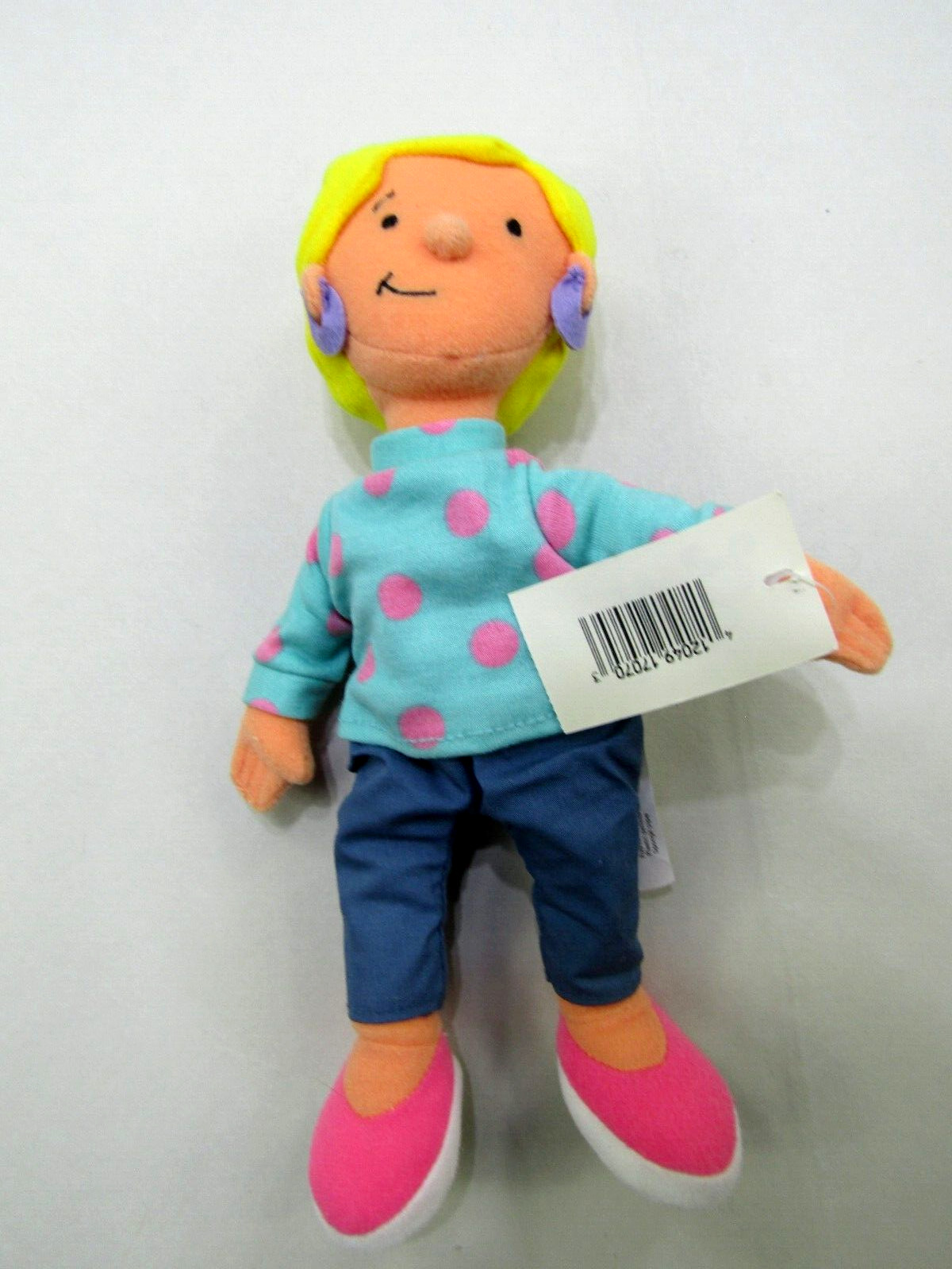 VTG Patti Mayonnaise Beanbag Plush Stuffed Animal Doll Doug Show Club Disney 90s