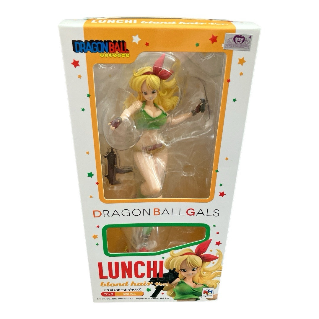 MegaHouse Dragon Ball Gals Lunch Blonde Ver Figure 190 mm New In Box