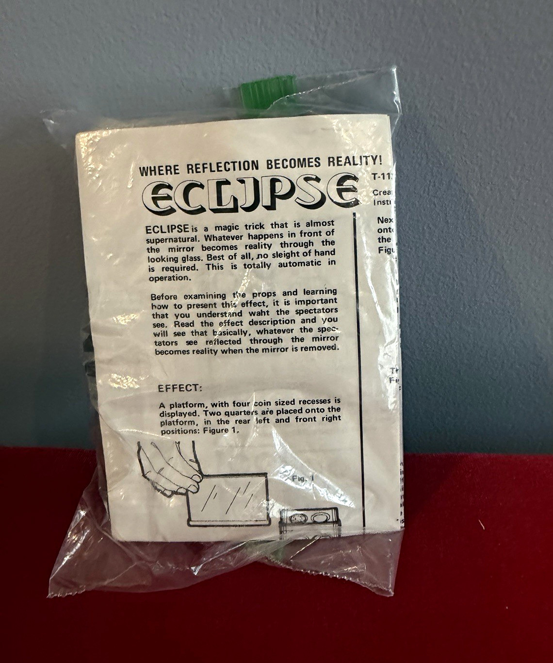 Tenyo T-112 Eclipse. Vintage/ Collectible Magic
