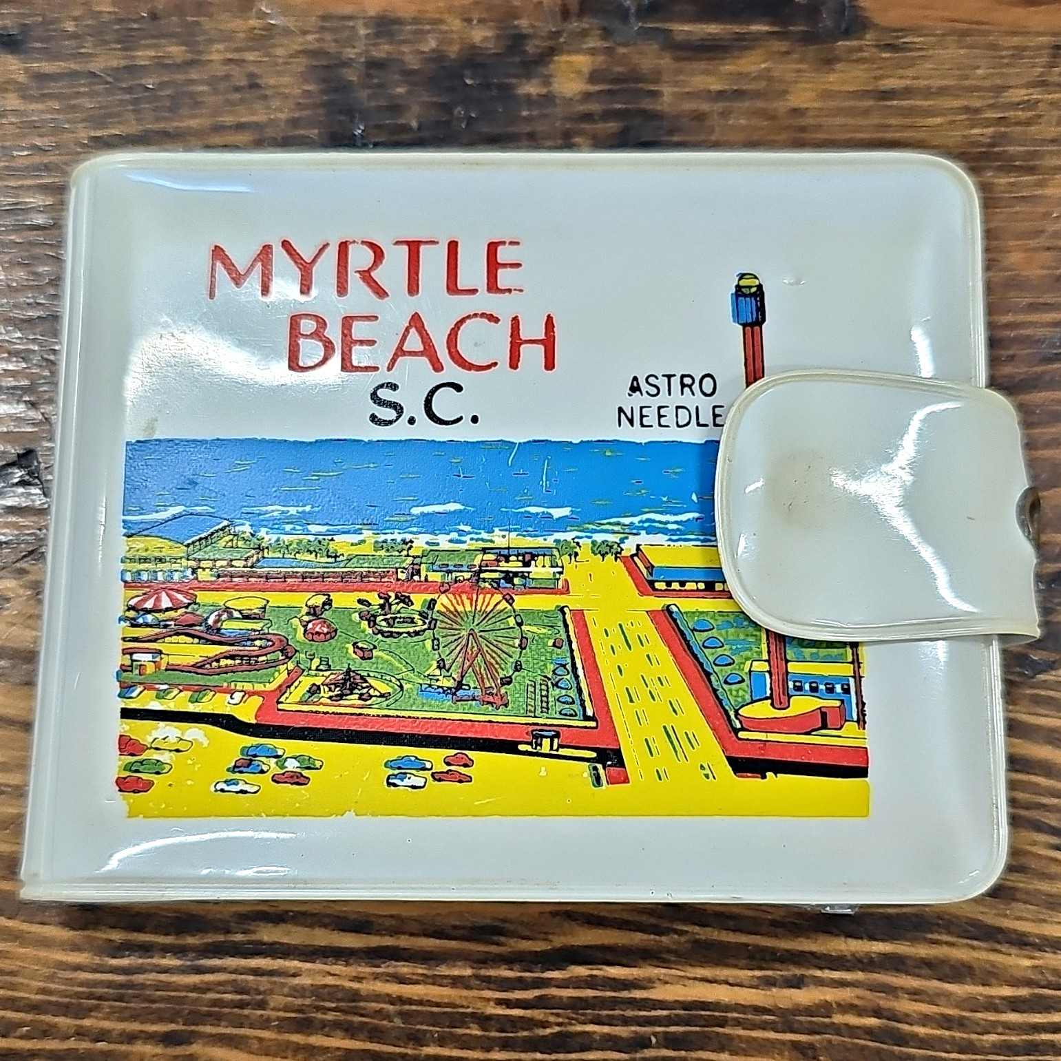 Vintage Myrtle Beach South Carolina S.C. Souvenir Wallet Travel Keepsake Gift