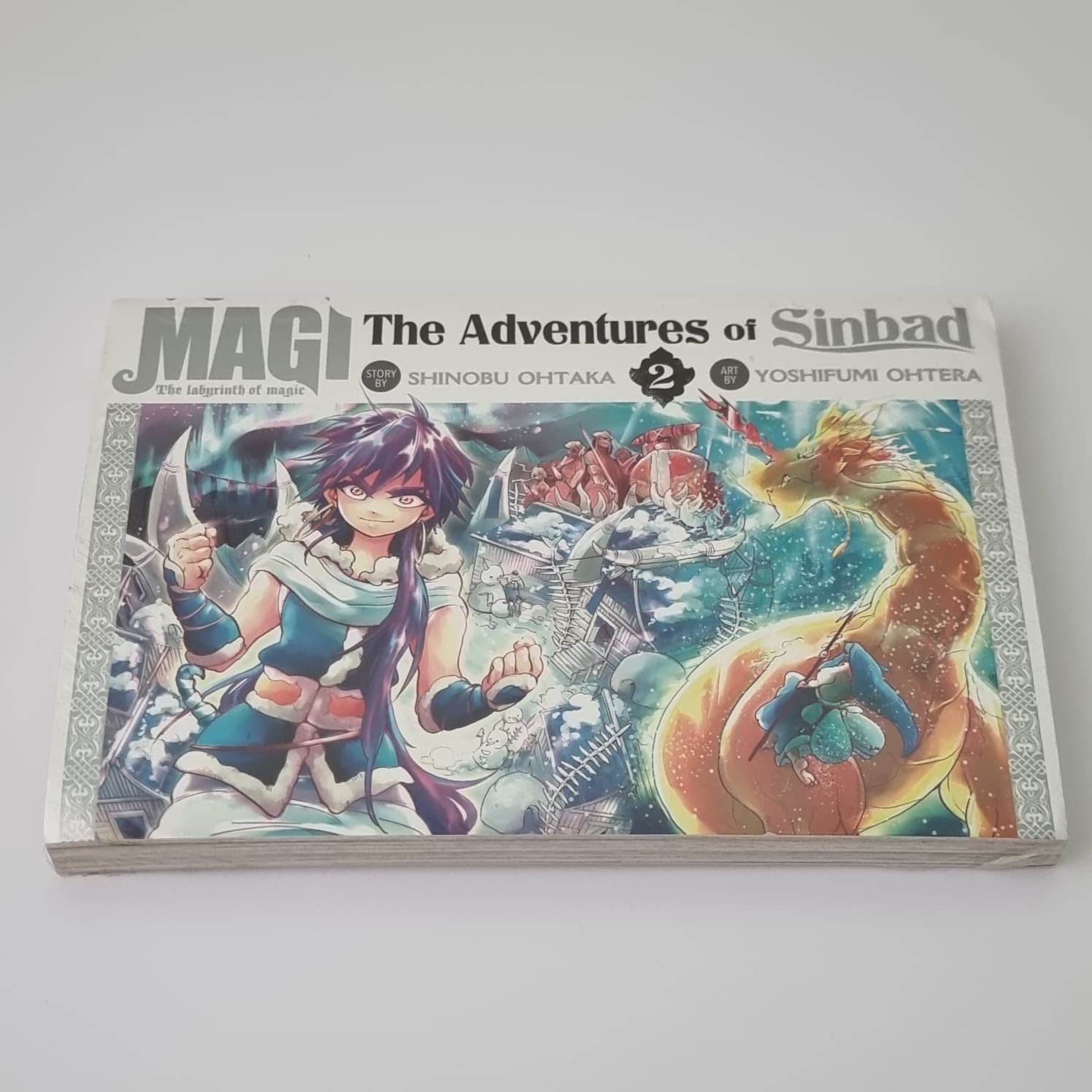 Magi: the Labyrinth of Magic The Adventures of Sinbad English manga volume 2 New