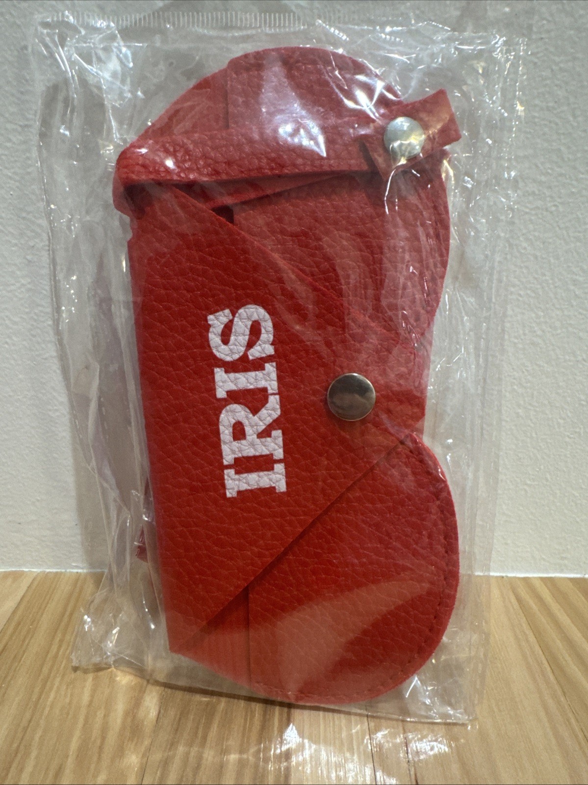 Krewe of Iris 2026 Red Valentine's Mardi Gras Sunglass case Pack Of 2 Krewe of Iris 2026 Red Valentine's Mardi Gras Sunglass case Pack Of 2