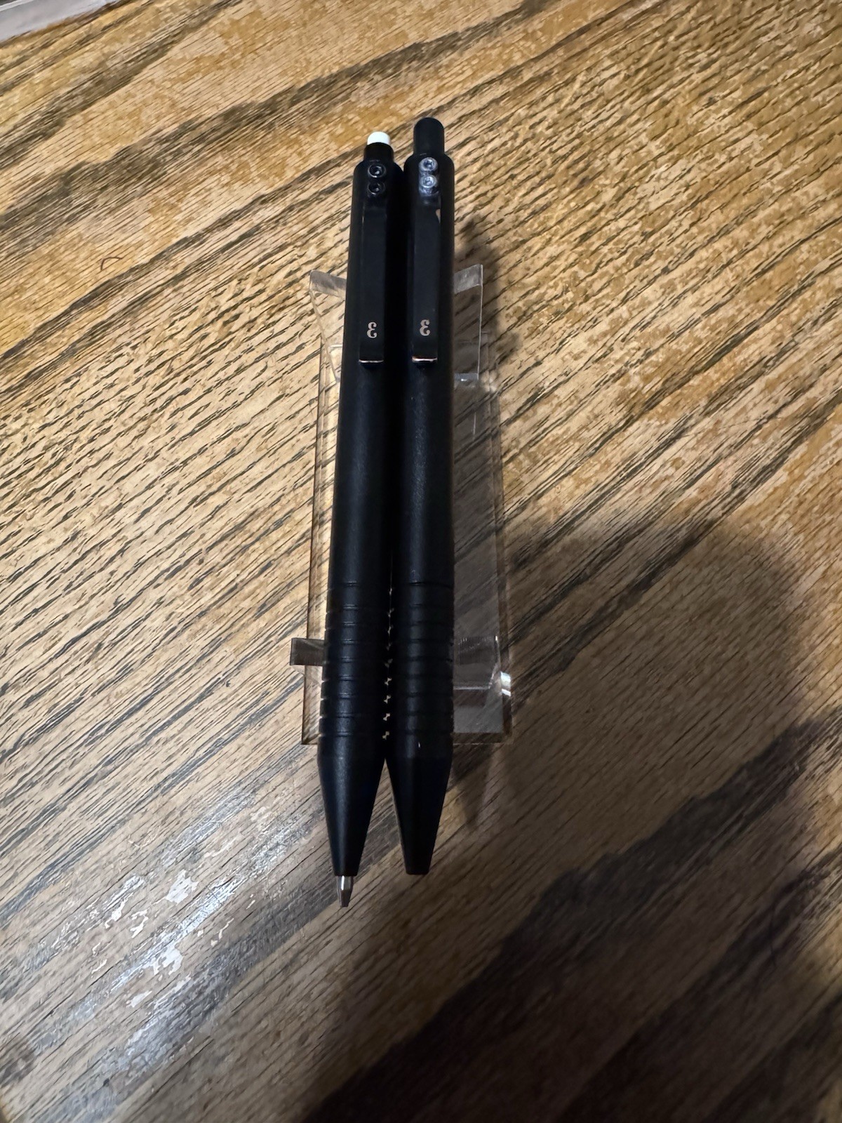 Lot Of 2 Everyman Grafton Super Matte Black Pen & Pencil