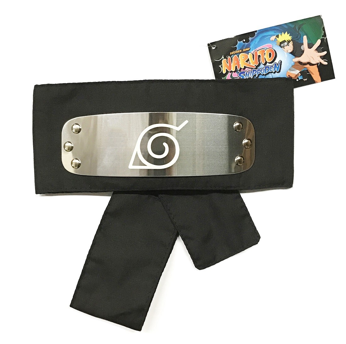 *Legit* Naruto Shippuden Leaf Village Logo Official Ninja Headband Toy #8676 *Legit* Naruto Shippuden Leaf Village Logo Official Ninja Headband Toy #8676