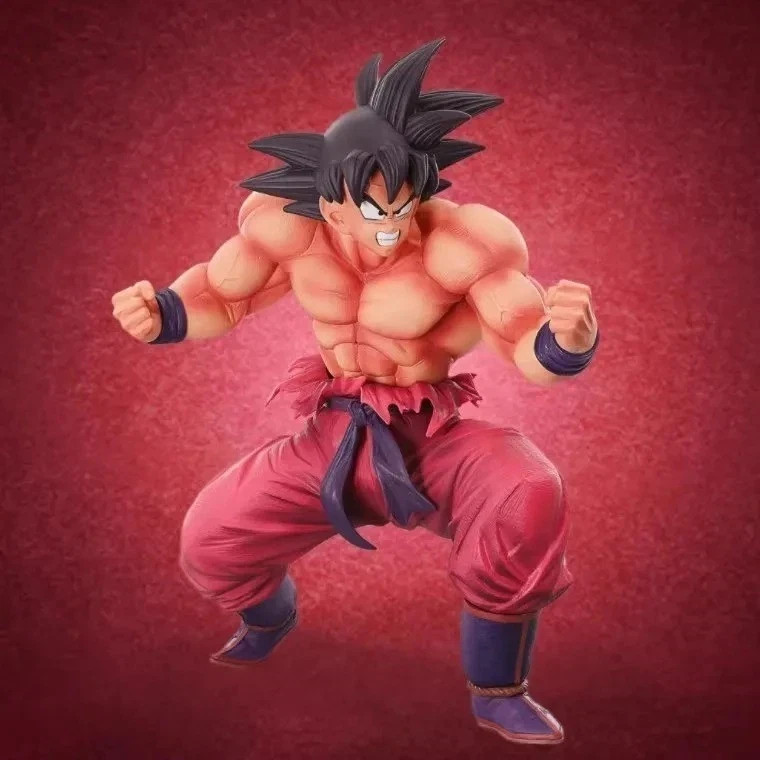 21cm Kaioken Son Goku Figure Dragon Ball Z Ichiban Kuji C Prize Masterlise Anime