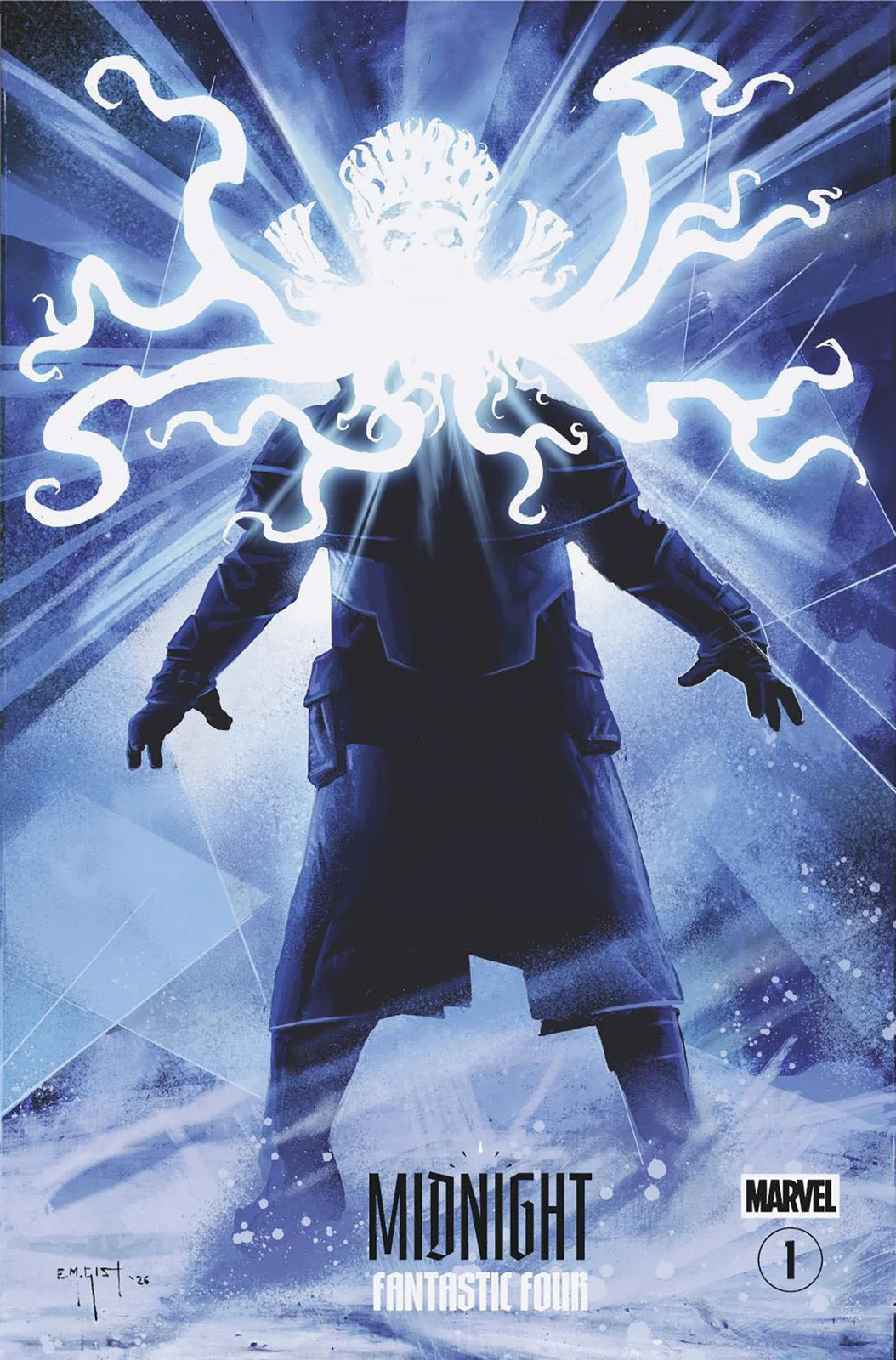 Midnight Fantastic Four #1 Cover D E.M. Gist Midnight Horror Homage Variant Midnight Fantastic Four #1 Cover D E.M. Gist Midnight Horror Homage Variant