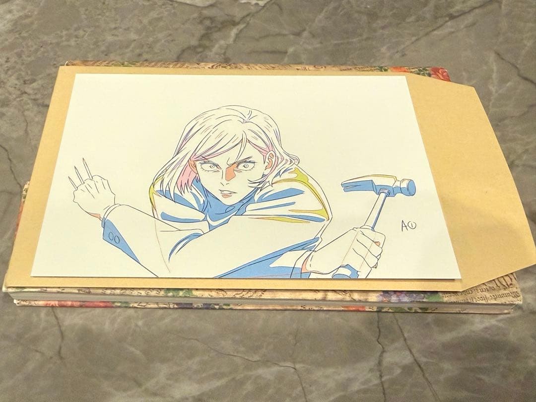 MAPPA Exhibition Postcard Bonus Kugisaki MAPPA Exhibition Postcard Bonus Kugisaki