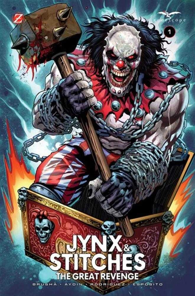 PRE-SALE: Jynx And Stitches The Great Revenge #1 (Of 3) Cover B Hakan Aydin Vari