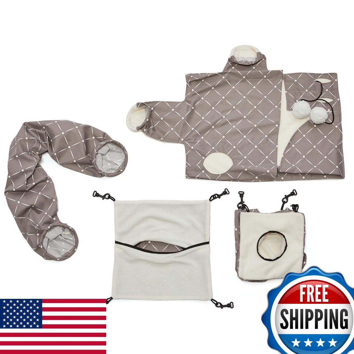 MidWest Homes for Pets Ferret Nation & Critter Nation Accessories Kit 3