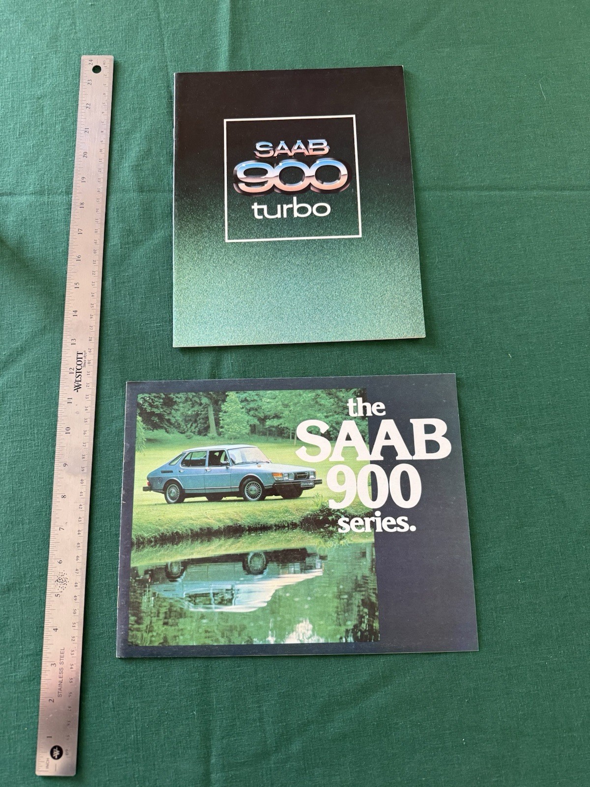 Saab Full Line Brochures 1979 Original Mint Condition Lot of 2 Rare Saab Full Line Brochures 1979 Original Mint Condition Lot of 2 Rare