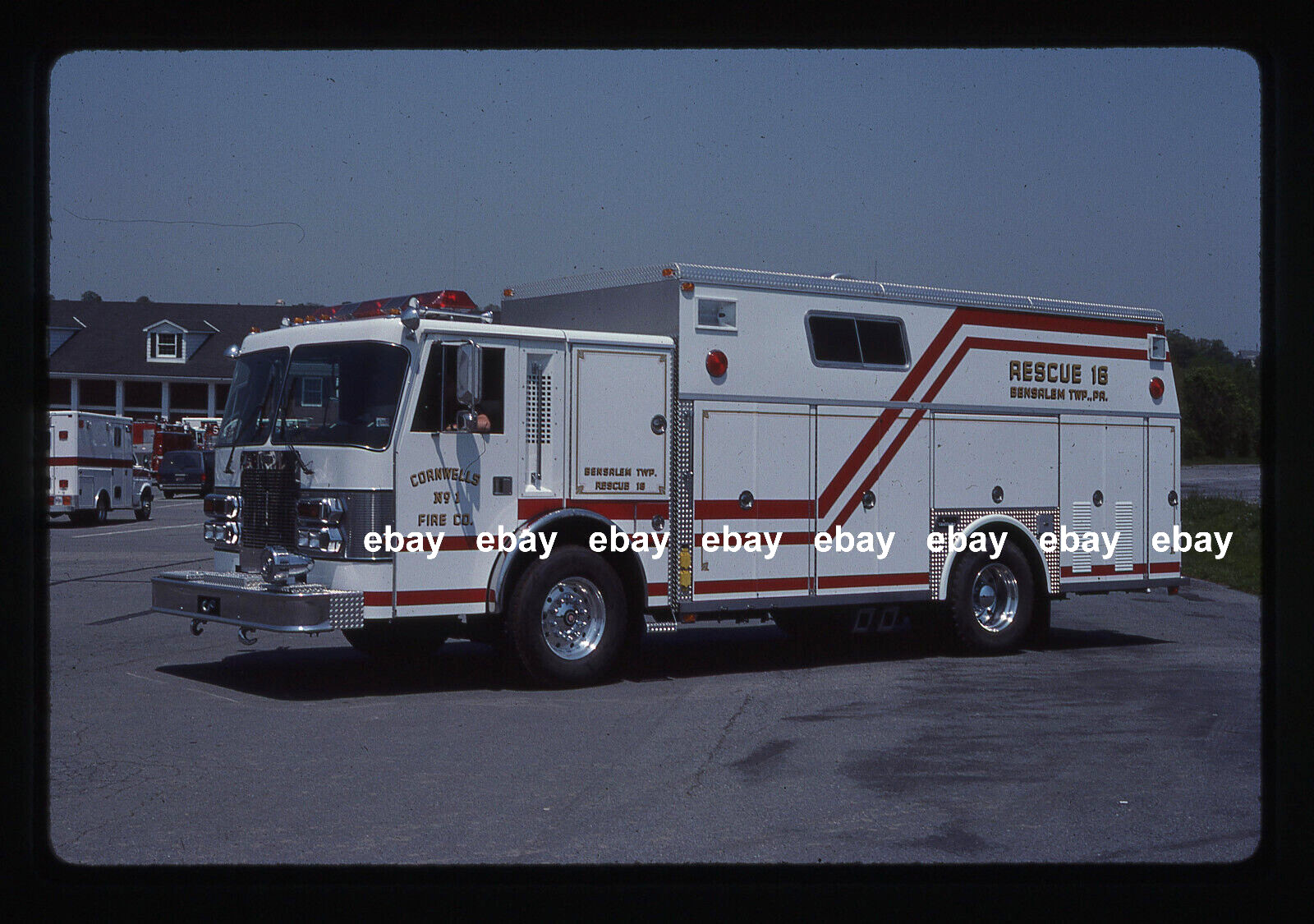 Bensalem Twp PA Cornwells FC 1989 Simon Duplex Saulsbury Fire Apparatus Slide Bensalem Twp PA Cornwells FC 1989 Simon Duplex Saulsbury Fire Apparatus Slide