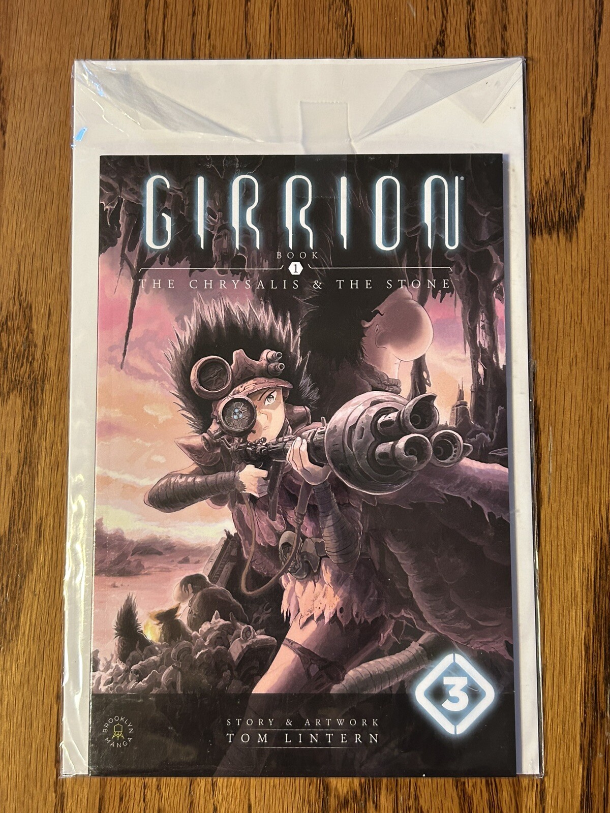 GIRRION Book 1 The Chrysalis & the Stone 2015 Tom Lintern Brooklyn Manga Book 3 GIRRION Book 1 The Chrysalis & the Stone 2015 Tom Lintern Brooklyn Manga Book 3