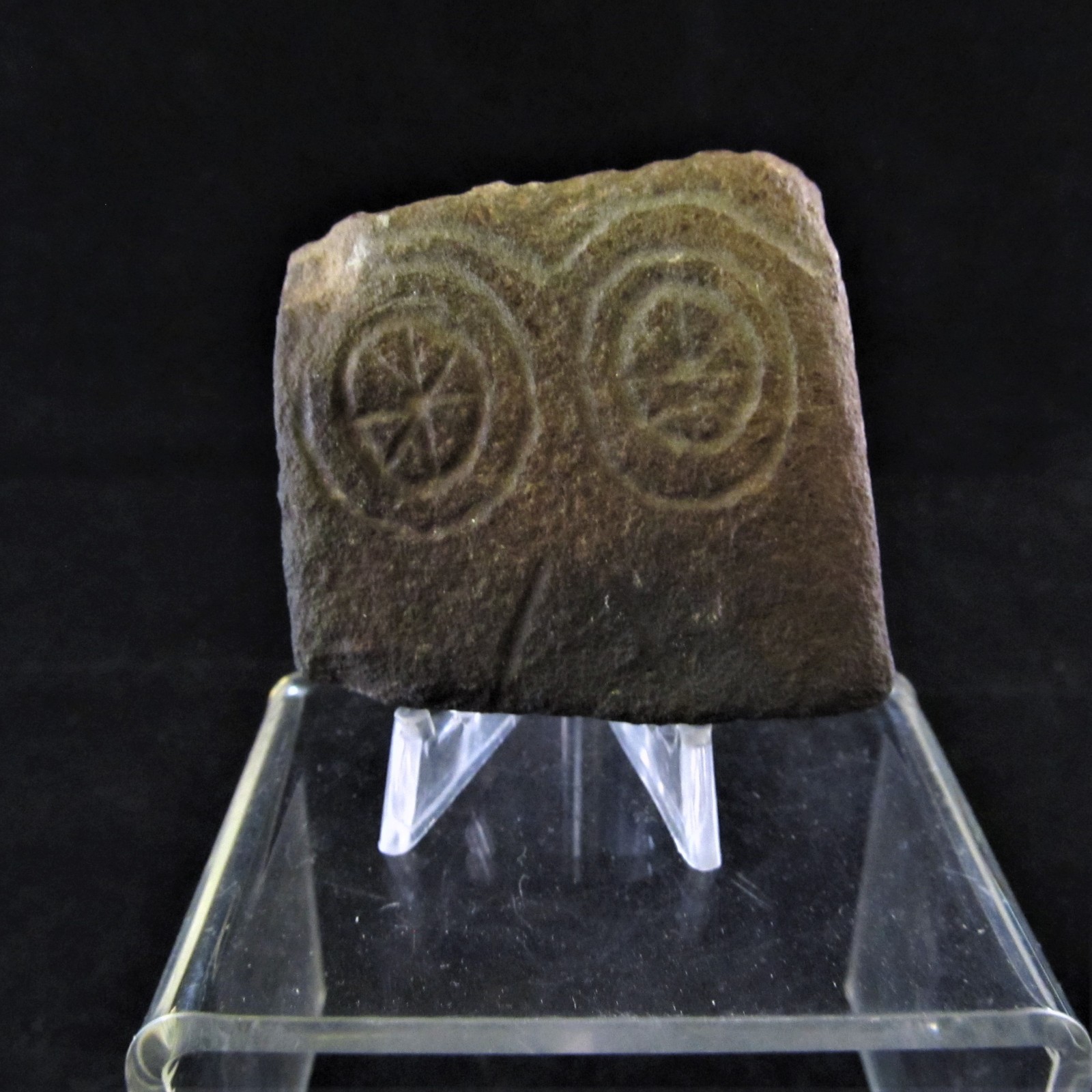 Ancient Iberian Paleolithic Neolithic Stone Owl/Eye Idol Goddess ~ Super Rare